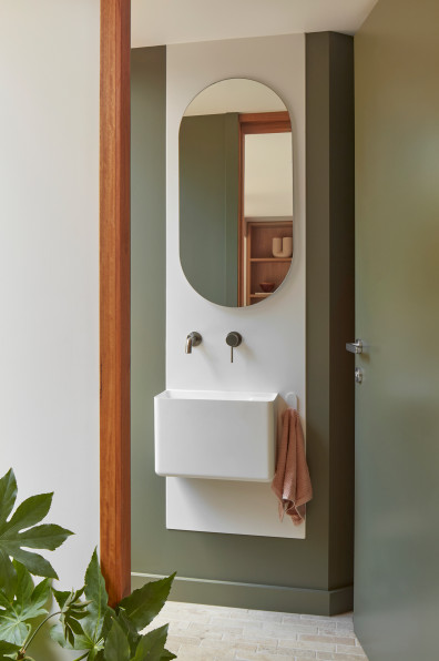 How Resene Lemon Grass transformed this home into a bush retreat