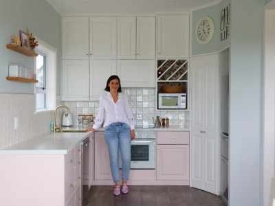 Pastel perfection: The colourful canvas of Bridget’s dream home 