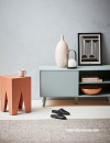 Light blue side cabinet Resene Duck Egg Blue
