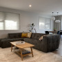 Dining room, neutral dining room, dining room featuring Resene Barely There