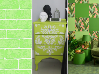 Brat green: How to use this daring shade in your home