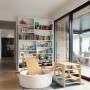 Playroom, playroom featuring Resene Half Sea Fog