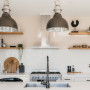 Kitchen, neutral kitchen, kitchen featuring Resene Half Biscotti