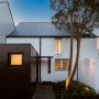 Exterior, house exterior, white house exterior, house exterior featuring Resene Black White