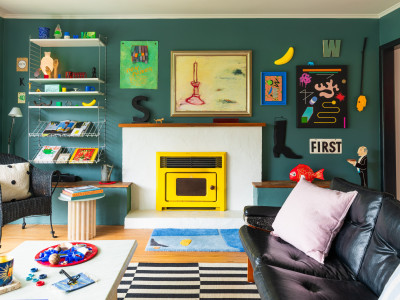 The colourful evolution of Kate’s home