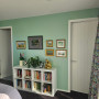 Master bedroom, mint bedroom