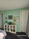 Master bedroom, mint bedroom