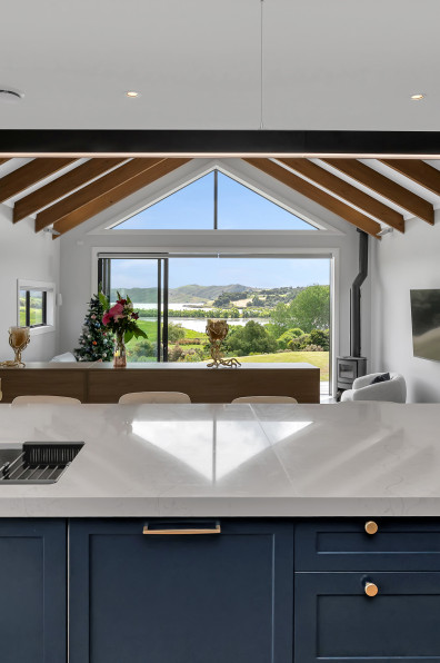 Charming colour, bold wallpaper and rolling hills in Kaiwaka