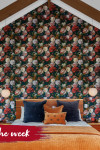Charming colour, bold wallpaper and rolling hills in Kaiwaka