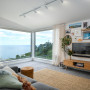 Resene beach living room
