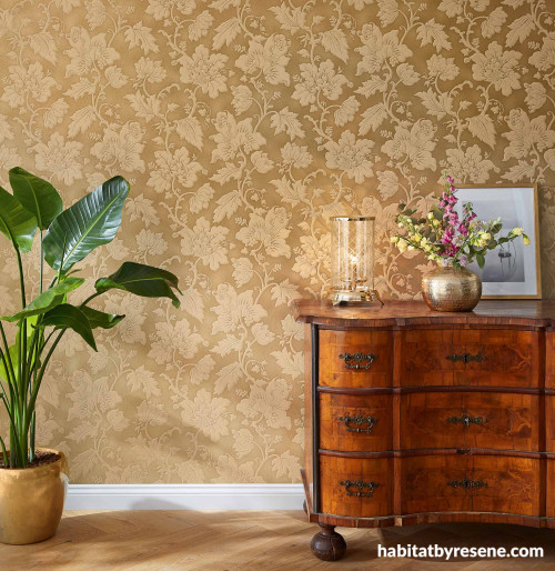 Entranceway, entranceway featuring Resene Wallpaper