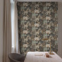 Dining area, dining area featuring statement wallpaper