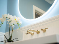 Sick of your dated bathroom? Check out this before and after! 
