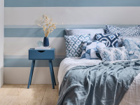 Beginning the new year in calming blue