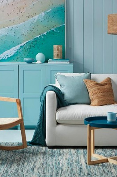 How to create the beach-house vibe with shades of the coast