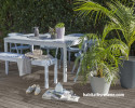 Outdoor dining space 