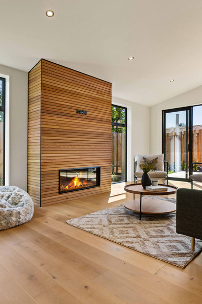 Calm, sculptural living in Wānaka Calm, sculptural living in Wānaka