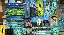 Whimsy on iron photo