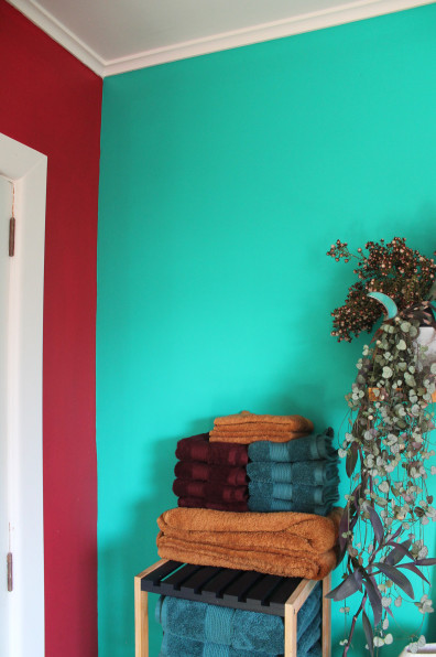 A maximalist mid-century home brought to life with colour and hard work