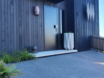 A bold and beautiful mid-century inspired home 