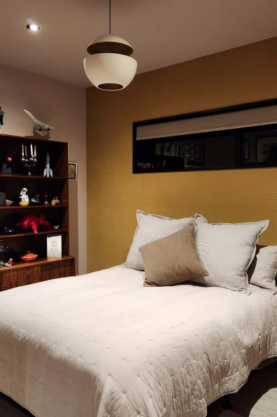 A bold and beautiful mid-century inspired home 