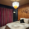 Bedroom, moody bedroom, bedroom with feature wall