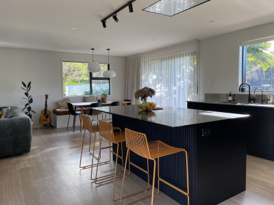 Step inside this revamped 70s brick home