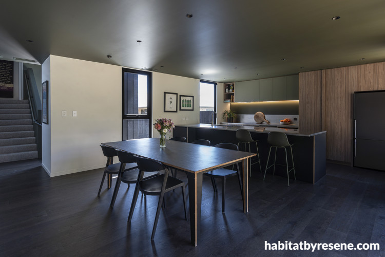 Ktichen, Kitchen featuring Resene Log Cabin