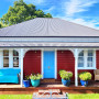 Exterior, house exterior featuring Resene Aroha