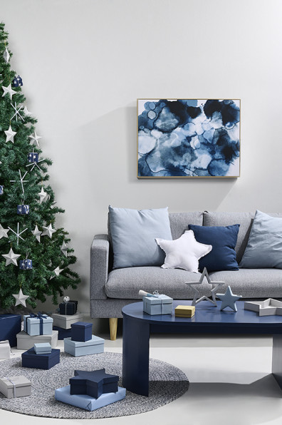 Create Christmas with the colours of the South Pacific: Blue and green festive ideas