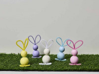 How to make your own Easter wooden bead bunnies