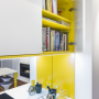 white kitchen, yellow accents, yellow kitchen, , paint ideas