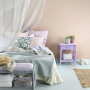bedroom, pastel, nude, pink, blush, interior trends
