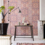 wallpaper, pink, turkish rug, interior trends, feature wall