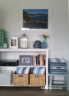 bach, beach, bookcase, storage, paint ideas, paint trends