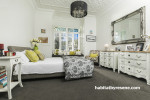 bedroom, white, neutrals