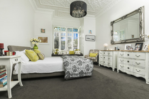 bedroom, white, neutrals