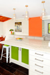 4 fab colour-shot kitchens