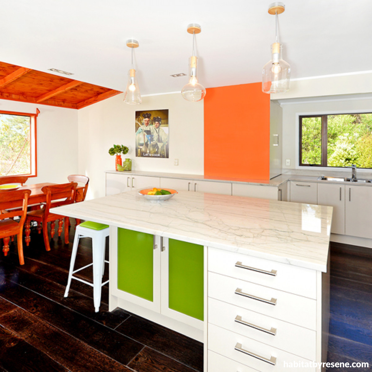 4 fab colourshot kitchens Habitat by Resene