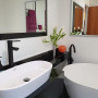 ensuite, bathroom, white bathroom, white ensuite, black and white bathroom