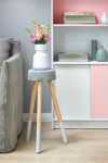 Bright ideas: Concrete bedside table