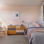 Blush bedroom, Pink and grey bedroom inspo, Soft palette bedroom, Resene 