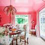 dining room inspiration, pink interior ideas, feature dining room, interior inspiration, resene 