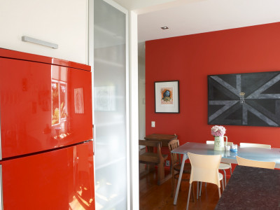 Clayton and Melanie-Jane's renovated railway house