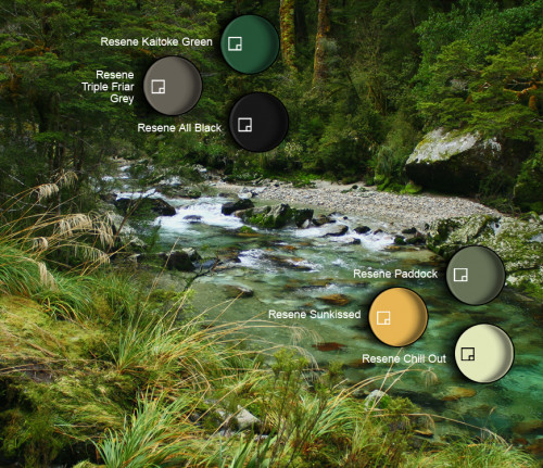 nature colours, forest colours, green inspiration, green decor