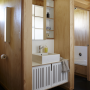 bathroom, stain, stains, staining, plywood, timber, stained timber