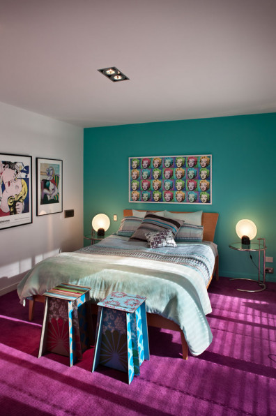 Evan and Bridget's Bright and Funky Home Makeover