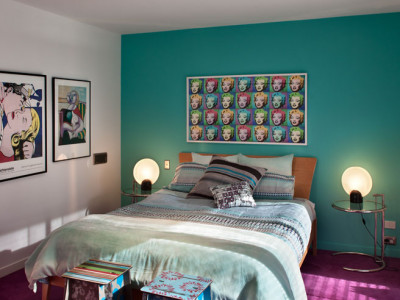 Evan and Bridget's Bright and Funky Home Makeover