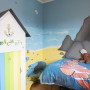 themed bedroom, kids bedroom, children, beach hut, beach theme, beach theme bedroom, children's