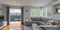 grey, living room, bungalow, paint
